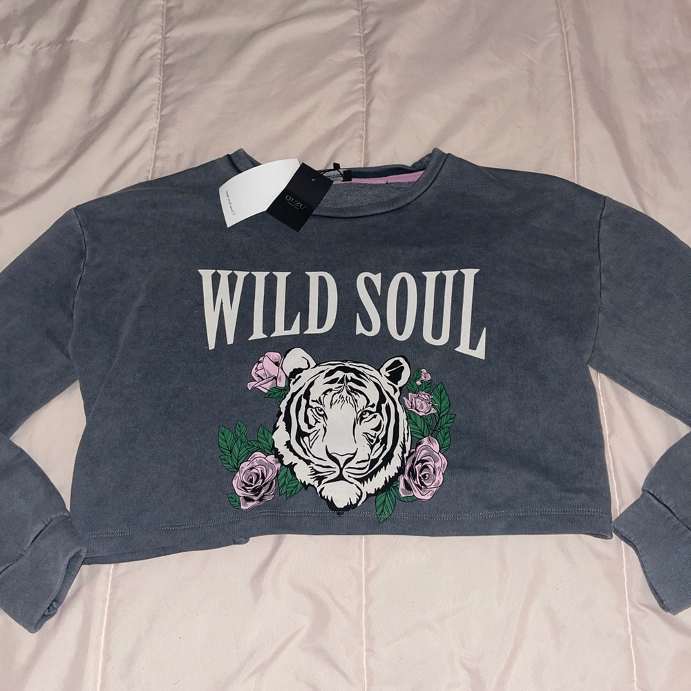 CROP TOP LONG SLEEVE